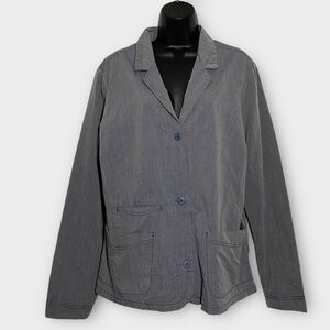 Horny Toad Gray Chambord Blair 3- Button Blazer Jacket Size XL